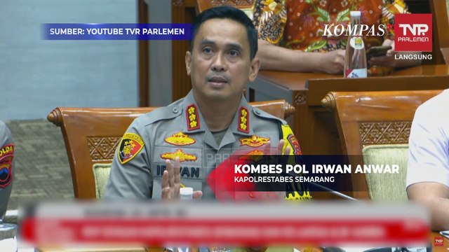 Rekaman CCTV Detik-Detik Oknum Polisi Tembak Siswa SMK di Semarang