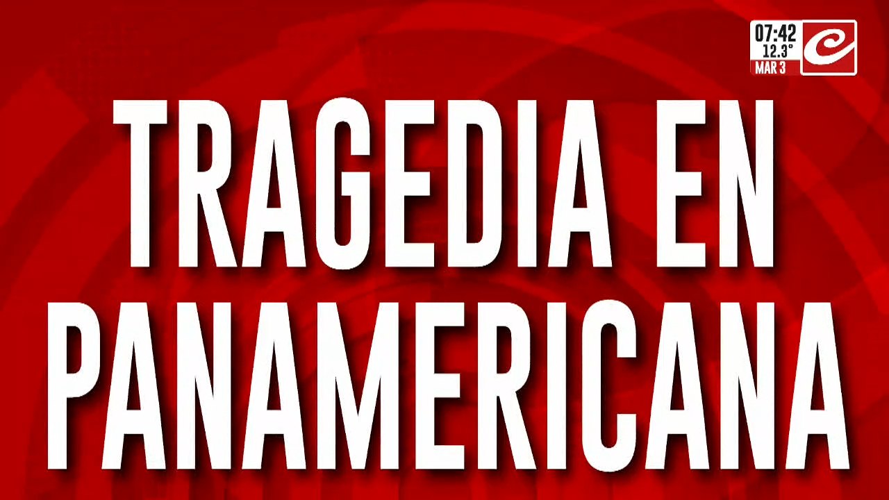 Tragedia en la Panamericana: chocó contra cabina de peaje y murió