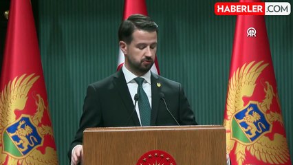 Karadağ Cumhurbaşkanı Milatovic, Türkiye'nin Balkanlardaki rolünü "yapıcı" olarak nitelendirdi Açıklaması