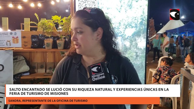 Salto Encantado se lució con su riqueza natural y experiencias únicas en la Feria de Turismo de Misiones