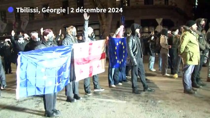 Géorgie: des milliers de manifestants pro-UE pour la cinquième soirée consécutive