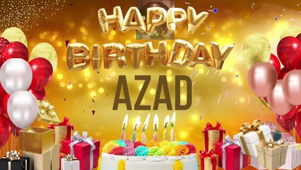Azad - Happy Birthday Azad