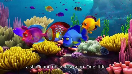 Five little fishes Rhymes