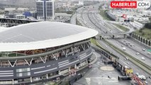 RAMS Park'taki Güneş Enerji Panellerinin Bakım Çalışmaları Görüntülendi