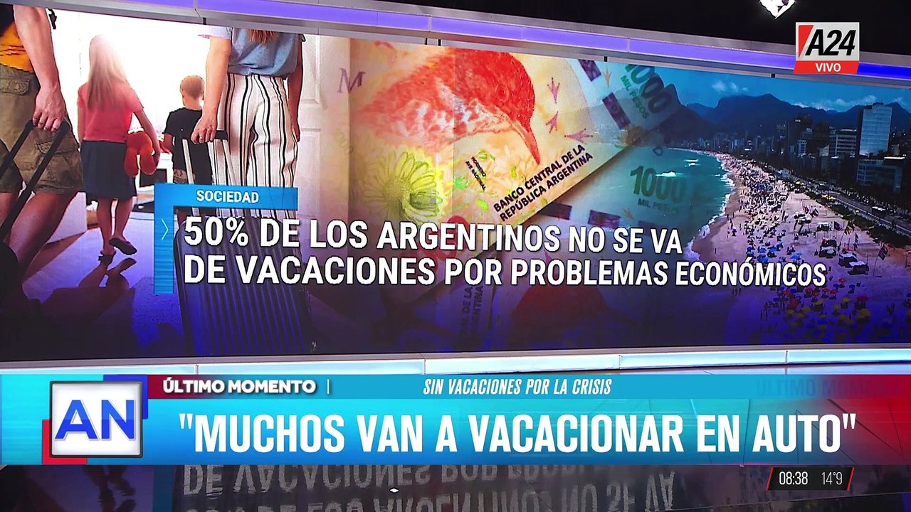 Un estudio revela que el 50% de los argentinos no se irá de vacaciones por problemas económicos