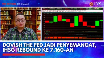 Dovish The Fed jadi Penyemangat, IHSG Rebound ke 7.160-an