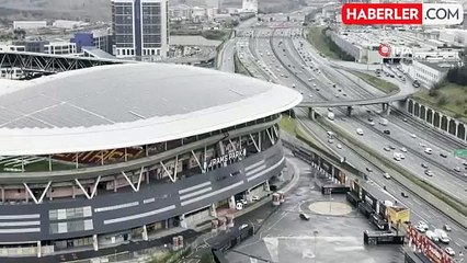 RAMS Park'taki Güneş Enerji Panellerinin Bakım Çalışmaları Görüntülendi