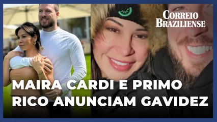 Maíra Cardi revela gravidez com Tiago Nigro