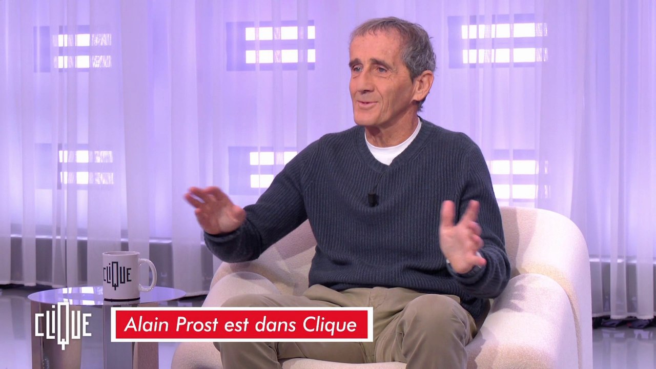 Alain Prost : "Ce qui s'est passé avec Ayrton Senna, je le garde pour moi." - Clique - CANAL+