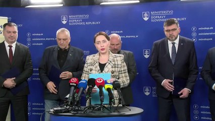 Brífing Ministerstva dopravy SR