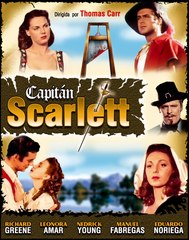 CAPITAN ESCARLATA (CAPTAIN SCARLETT, 1953, ESPAÑOL, CINE PIRATAS))