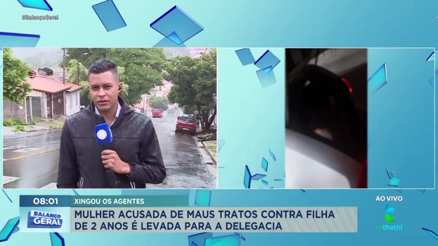 Mulher é presa por maus tratos contra a própria filha de 2 anos