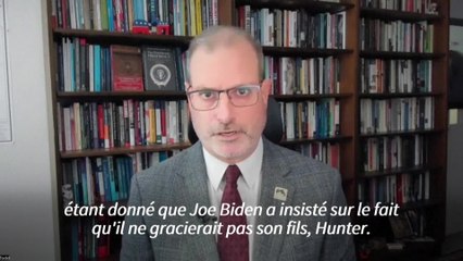 Joe Biden gracie son fils, "pas du tout une surprise" selon un expert