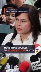 OVP travel expenses more than double in Sara Duterte’s first full year