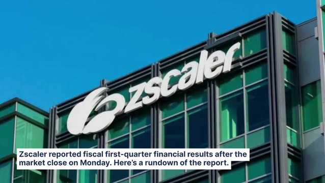 Zscaler Q1 Earnings: Revenue Beat, EPS Beat, New AI Opportunities, Shares Slide