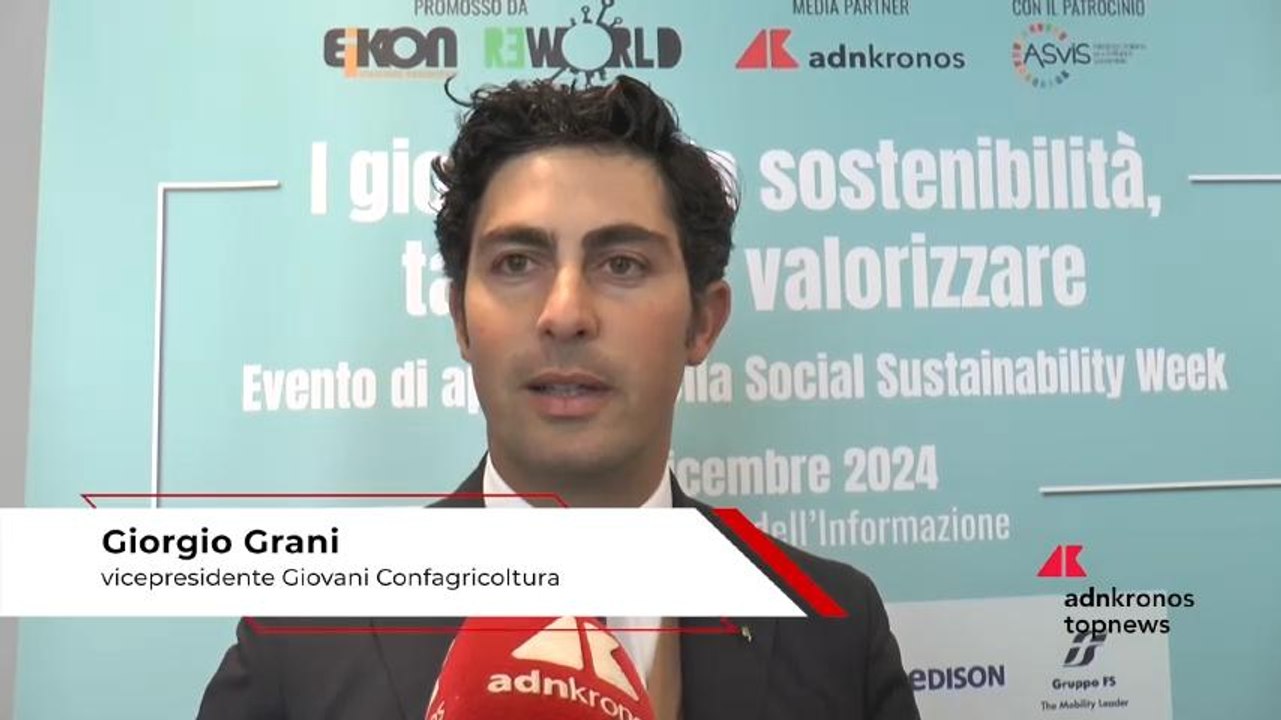 Sostenibilità sociale, Grani (Confagricoltura): “Tecnologia aiuta in ottimizzazione risorse e miglioramento qualità alimentare"