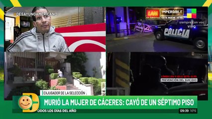 Investigan la muerte de Raquel Candia, esposa del exfutbolista Fernando Cáceres