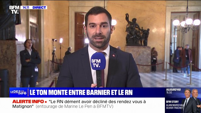 Motion de censure: La gauche propose mais c'est le RN qui dispose , affirme Julien Odoul, député RN