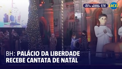 Cantata de natal agita Palácio da Liberdade