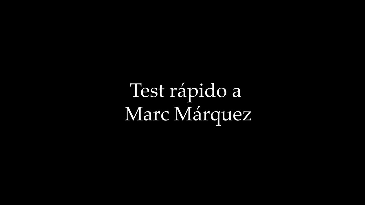 Marc Márquez responde al test de EP Deportes