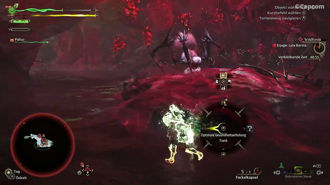 Monster Hunter Wilds: 20-minütiges Gameplay zeigt Karminwald und neue Monster