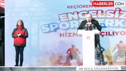 Engelsiz Spor Merkezi Açıldı