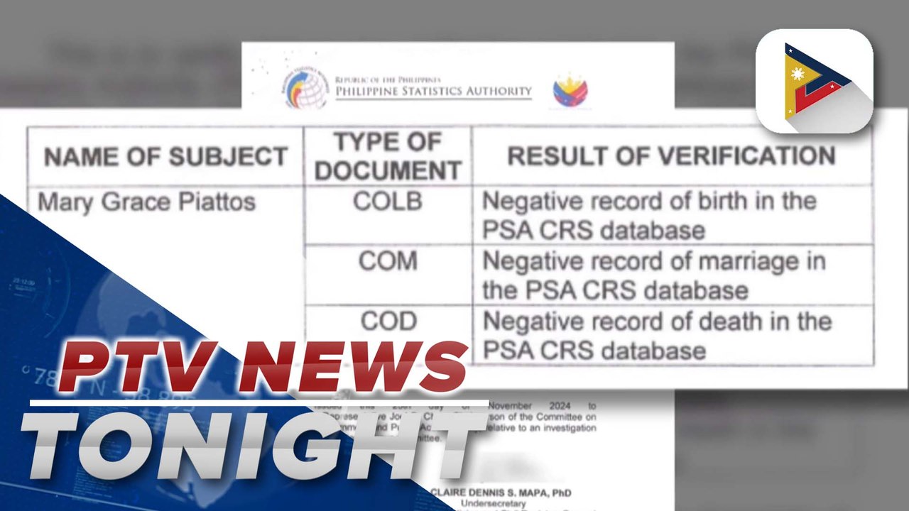 Several lawmakers believe VP Sara Duterte committed violations after PSA revealed ‘Mary Grace Piattos’ does not exist