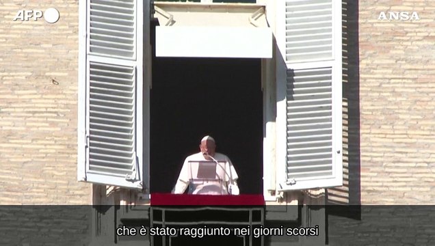 Papa Francesco: Prego per la Siria, dove la guerra si e' riaccesa