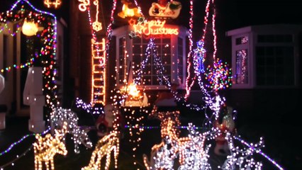 One last Christmas lights switch on for the Green family in Larkfield