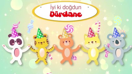 İyi ki Doğdun DÜRDANE - İsme Özel Çocuk Doğum Günü Şarkısı