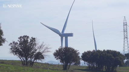 Parque eólico Merengue en Extremadura