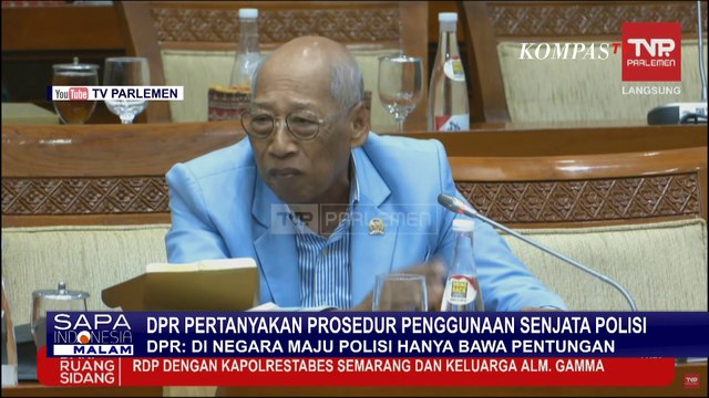 Komisi III DPR Pertanyakan SOP Penggunaan Senpi Polisi Buntut Kasus Penembakan