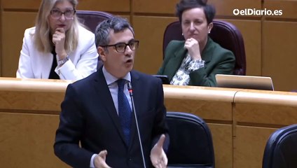 Bolaños, al PP, sobre la cumbre antiaborto del Senado: "¿Son tan reaccionarios como lo parecieron ayer?"