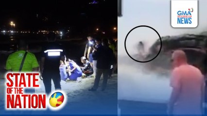 State of the Nation: (Part 2)  Aktres, nilamon ng alon; Suporta kay Zia; Atbp.