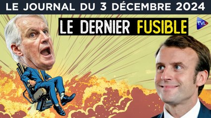 Motion de censure : Macron, architecte du chaos ? - JT du mardi 3 décembre 2024
