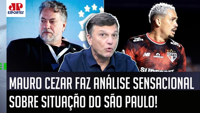 ISSO É UM ABSURDO, gente! NÃO TEM NEXO! O São Paulo SIMPLESMENTE... Mauro Cezar DÁ AULA!
