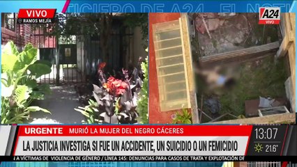 🚨 INVESTIGACIÓN EN CURSO POR LA MUERTE DE LA PAREJA DEL "NEGRO" CÁCERES
