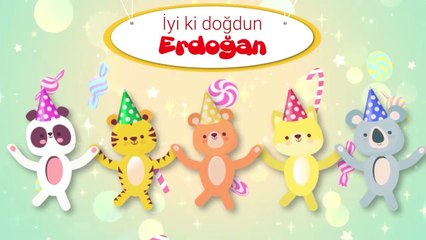 İyi ki Doğdun ERDOĞAN - İsme Özel Çocuk Doğum Günü Şarkısı