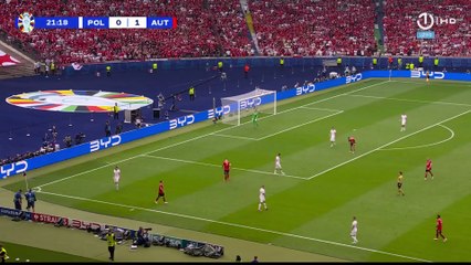 Poljska 1:3 Austrija Euro 2024 BHRT