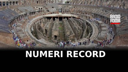 Colosseo, numeri record per i biglietti venduti