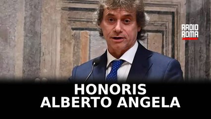 Honoris Causa ad Alberto Angela, saperi e clima