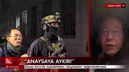 Güney Kore'de muhalefetten 'sıkıyönetim' değerlendirmesi