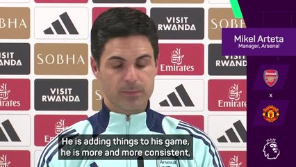 Saka's impact is 'something else' - Arteta