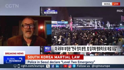 South Korea president declares emergency martial law