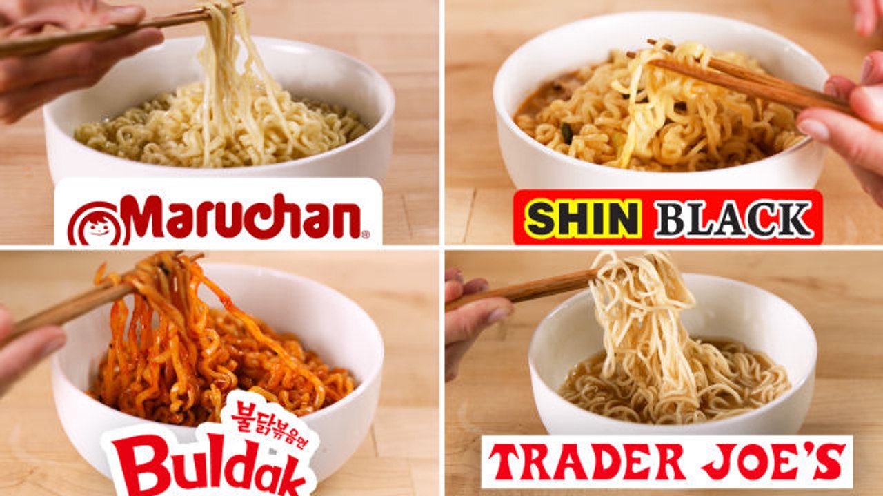 Pro Chefs Blind Taste Test Every Instant Ramen
