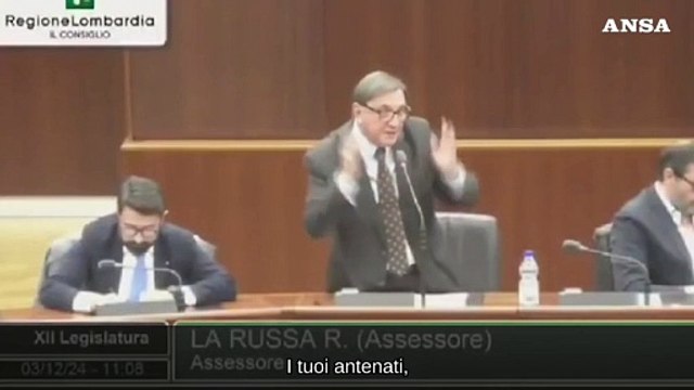 Consiglio Lombardia, scontro fra Romano La Russa e Majorino