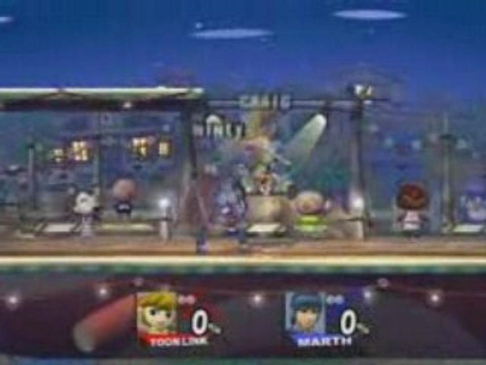 SSBB: Craig (Toon Link) vs Minty (Marth)