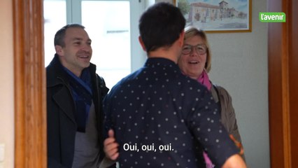 Première rentrée pour le jeune bourgmestre d'Yvoir, Alexandre Visée