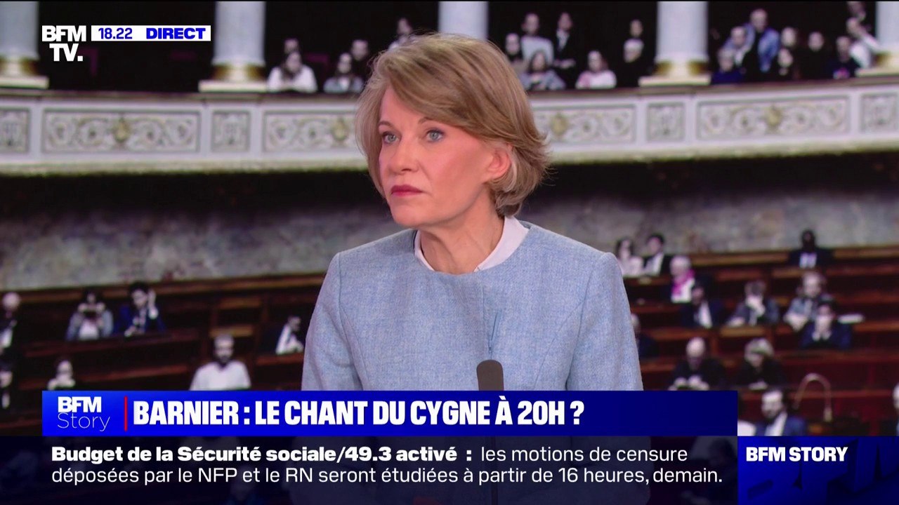 Motion de censure: "Nous mettons notre pays en difficulté", selon Anne Genetet
