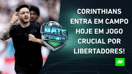 Corinthians faz JOGO CRUCIAL hoje; Flamengo irá ao MERCADO?; DÍVIDA do SPFC ASSUSTA? | BATE-PRONTO